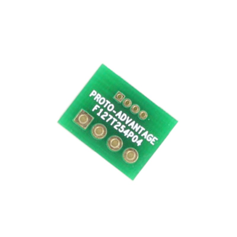 10 pcs : F127T254P04 - PITCH CHANGER 1.27 MM TO 2.54 MM