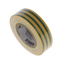 10 pcs : ST15-075-66GRYL - TAPE ELEC YLW/GREEN 3/4'X22YDS