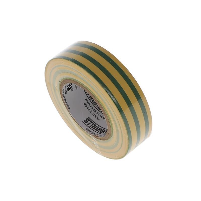 10 pcs : ST15-075-66GRYL - TAPE ELEC YLW/GREEN 3/4'X22YDS