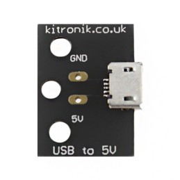 10 pcs : 5109 - MICRO USB TO 5V BREAKOUT
