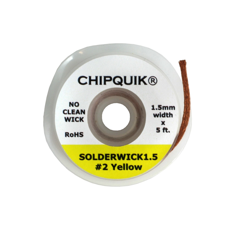 10 pcs : SOLDERWICK1.5 - 1.5MM SOLDER WICK NO CLEAN