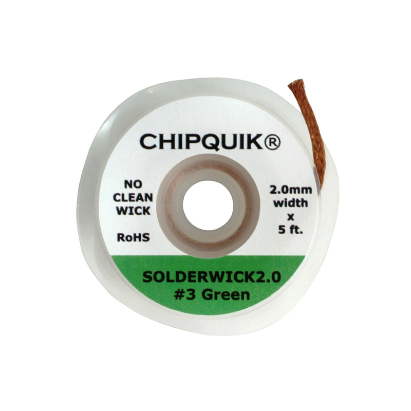 10 pcs : SOLDERWICK2.0 - 2.0MM SOLDER WICK NO CLEAN