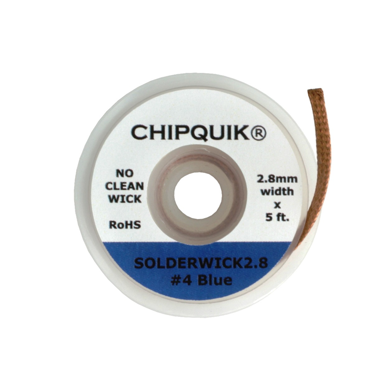 10 pcs : SOLDERWICK2.8 - 2.8MM SOLDER WICK NO CLEAN