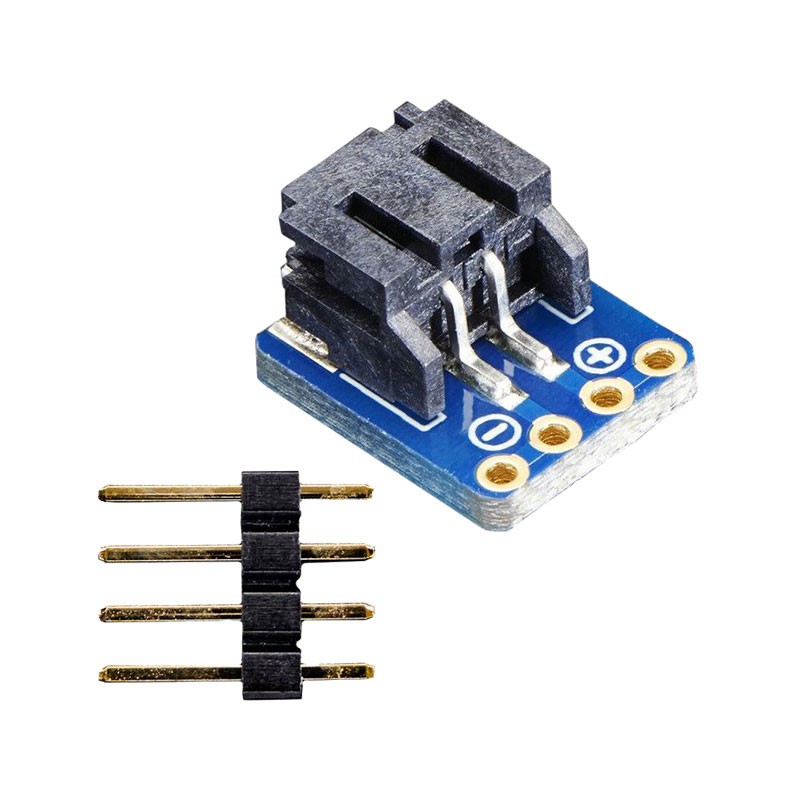 10 pcs : 1862 - JST-PH 2-PIN R/A BREAKOUT BOARD