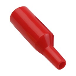 10 pcs : CTM-62-2 - ALLIGATOR INSULATOR VINYL RED