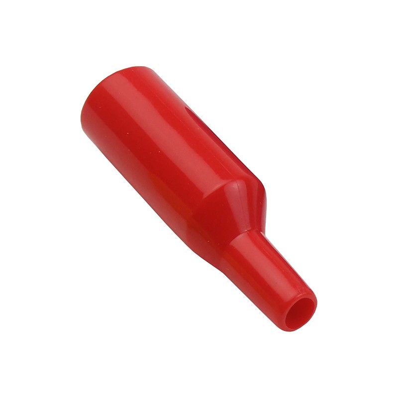 10 pcs : CTM-62-2 - ALLIGATOR INSULATOR VINYL RED