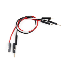 10 pcs : PRT-17993 - JUMPER WIRES PREMIUM 6IN M/M 3PK