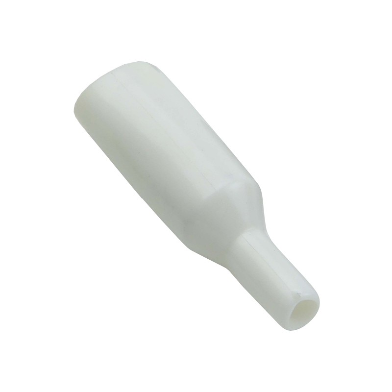 10 pcs : CTM-62-9 - ALLIGATOR INSULATOR VINYL WHITE