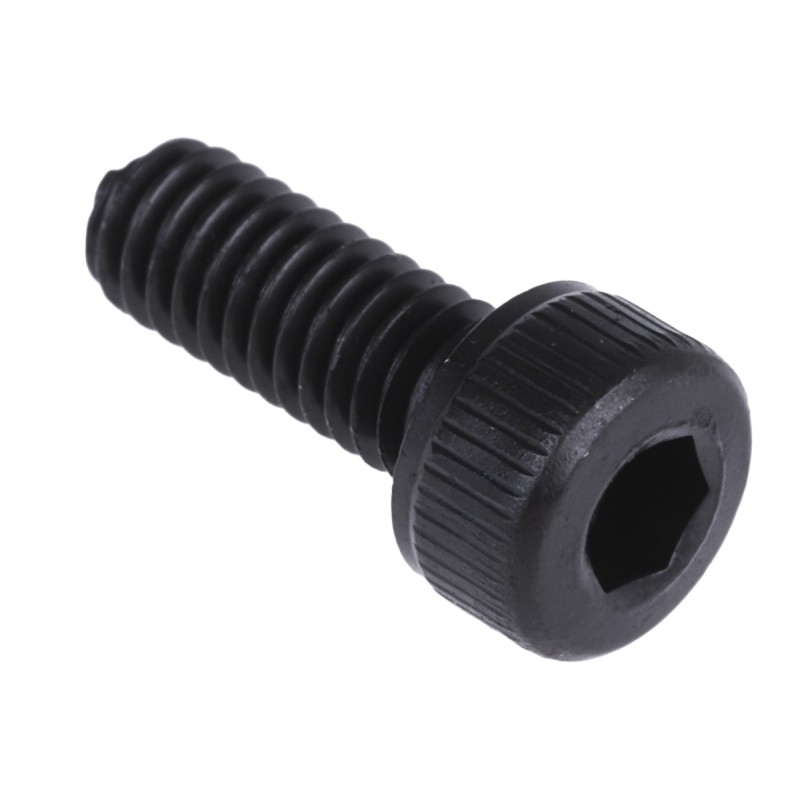 1 Box of 200 - RS PRO M4 x 10mm Hex Socket Cap Screw Black, Self-Colour Steel