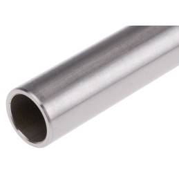1 pcs - RS PRO Silver Stainless Steel Round Tube, 150mm Length, Dia. 20mm