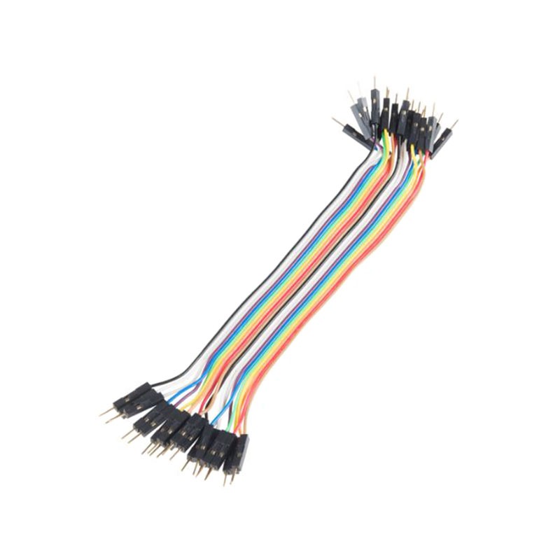 10 pcs : PRT-12795 - JUMPER WIRE M/M 6' 20PCS