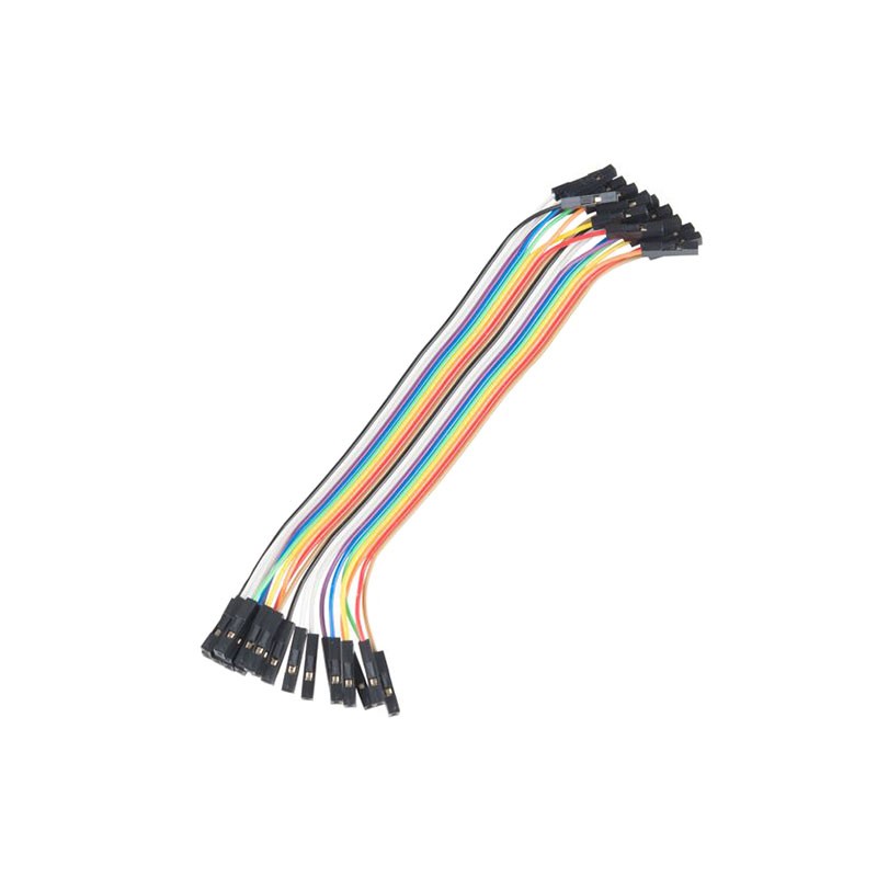 10 pcs : PRT-12796 - JUMPER WIRE F/F 6' 20PCS