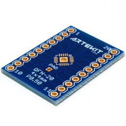 10 pcs : DA-QFN20-4X4P50 - QFN-20 TO DIP ADAPTER