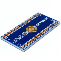 10 pcs : DA-QFN28-5X5P50 - QFN-28 TO DIP ADAPTER 5MM X 5MM