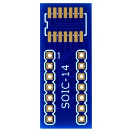 10 pcs : DA-SOIC14-P127 - SOIC-14 TO DIP ADAPTER