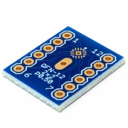 10 pcs : DA-QFN12-2X2P50 - QFN-12 TO DIP ADAPTER