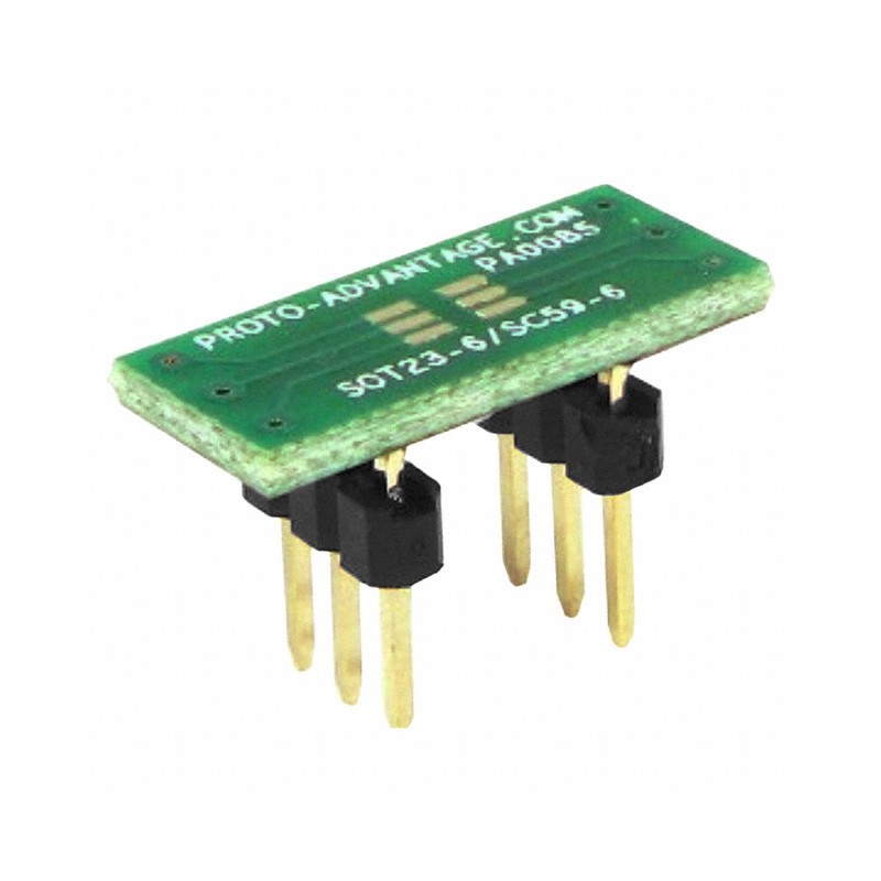 10 pcs : PA0085 - SOT23-6/SC59-6 TO DIP-6 SMT ADAP