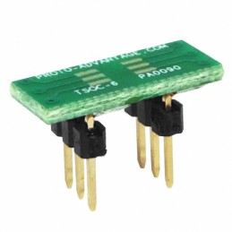 10 pcs : PA0090 - TSOC-6 TO DIP-6 SMT ADAPTER