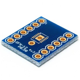 10 pcs : DA-DFN12-4X3P50 - DFN-12 TO DIP ADAPTER