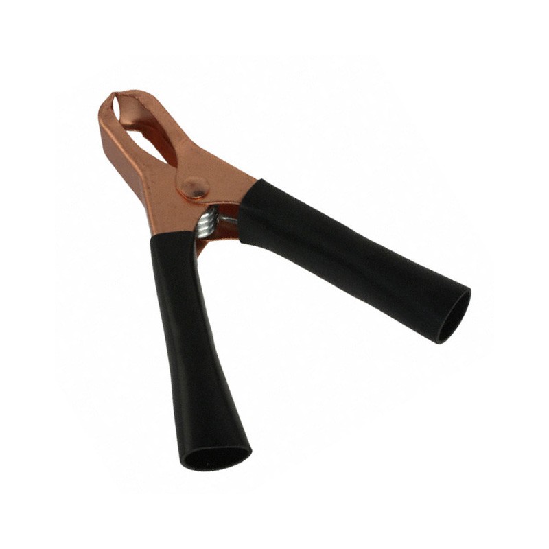 10 pcs : BC46TBCP - BATTERY CLIP STEEL INSUL 50A