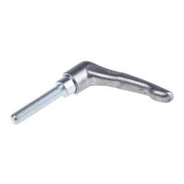 1 pcs - Rose+Krieger Zinc Galvanised Steel Clamp Lever, M10x 50mm, RK