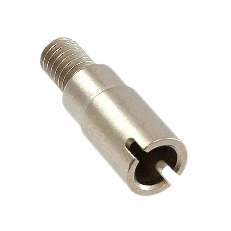 10 pcs : 0303299 - PC TEST POINT SLOTTED SILVER