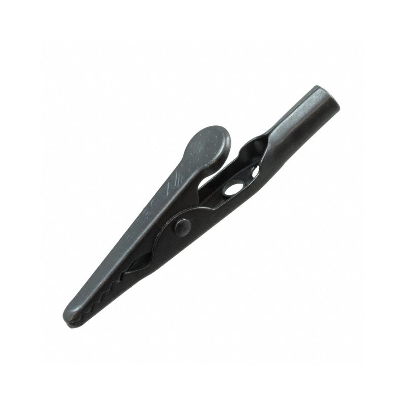 10 pcs : BU-60BLACK - GATOR CLIP STEEL NON-INSUL 10A