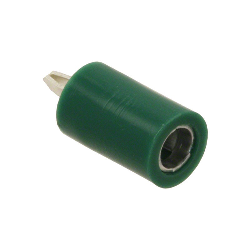 10 pcs : 105-2204-201 - PC TEST POINT JACK GREEN