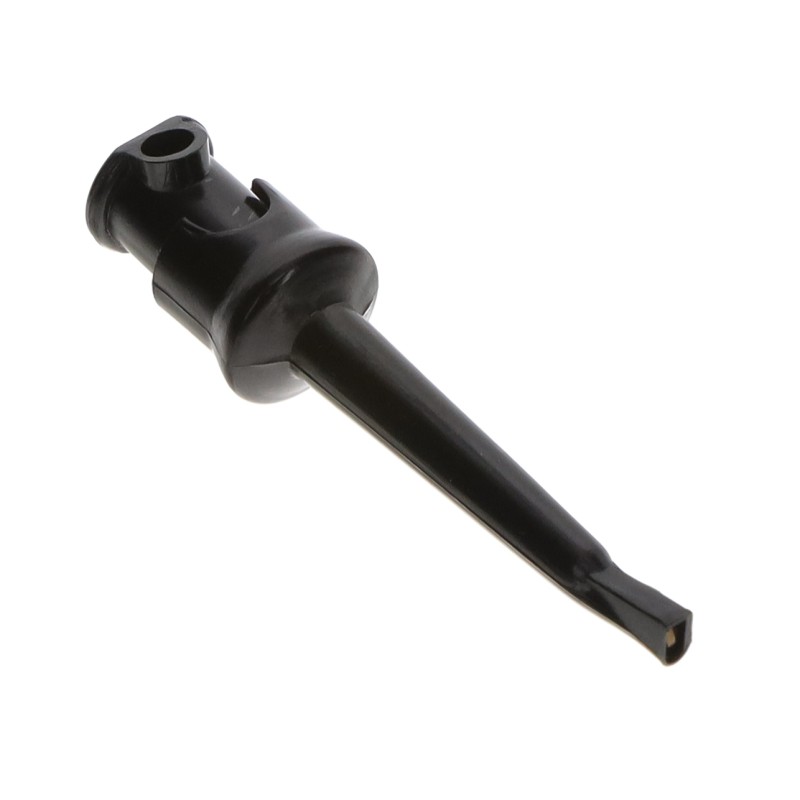 10 pcs : BU-00211-0 - TEST CLIP FOR IC BLACK