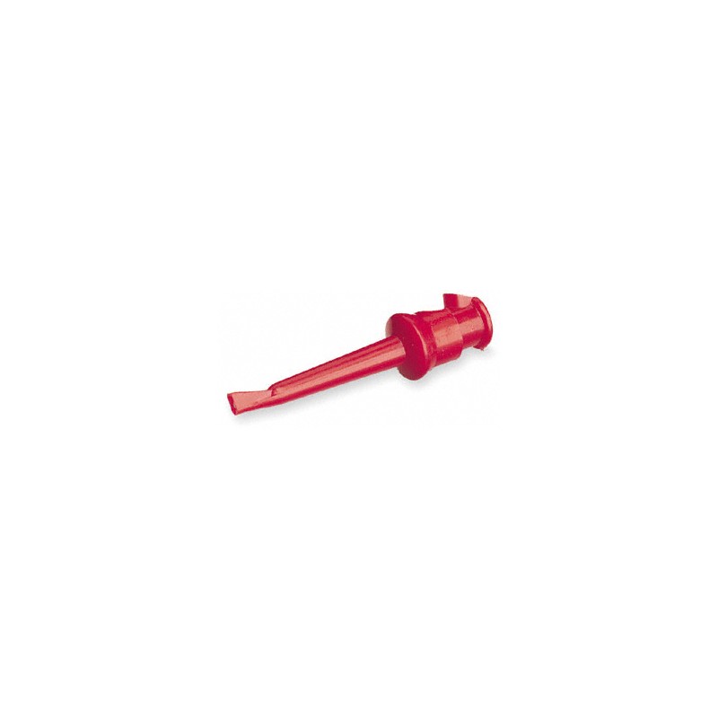 10 pcs : BU-00211-2 - TEST CLIP FOR IC RED