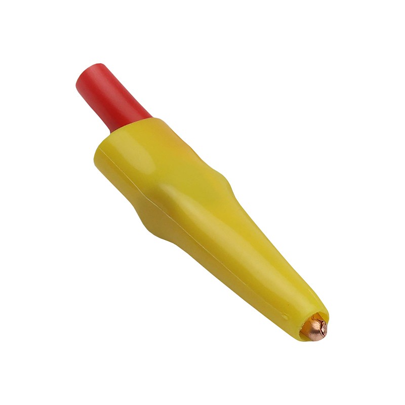 10 pcs : CTM-63C-4 - GATOR CLIP COPPER INSULATED 10A