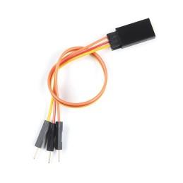 10 pcs : ROB-19224 - SERVO TO PIGTAIL CABLE - SHROUDE