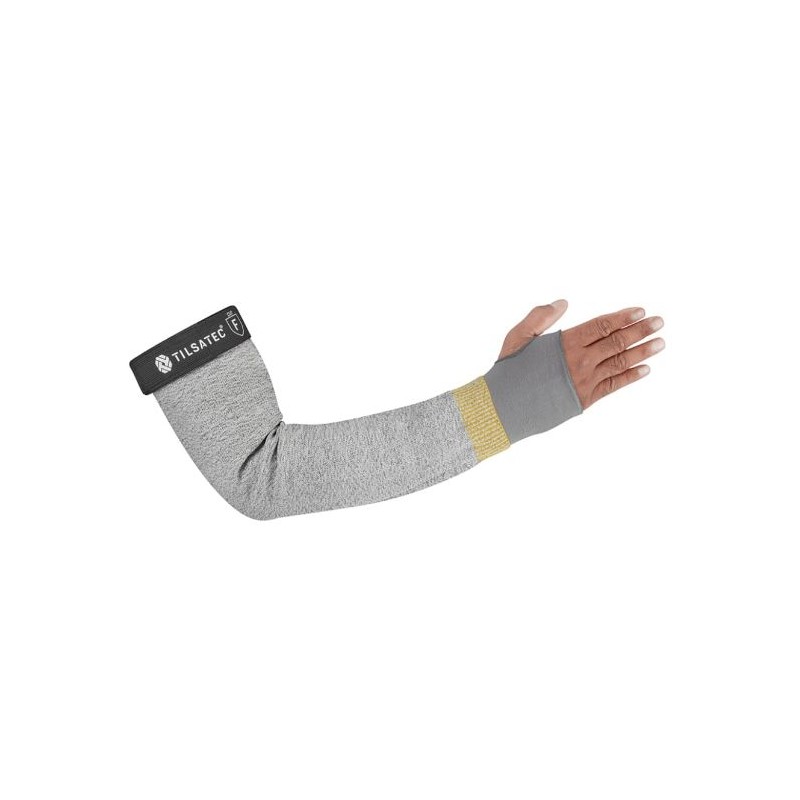 1 pcs - Tilsatec Grey Reusable Composite Protective Sleeve for Automotive Industry Use, 20in Length, One Size