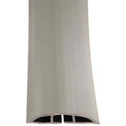 1 pcs - RS PRO 1m Grey Cable Cover in PVC, 7.4mm Inside dia.