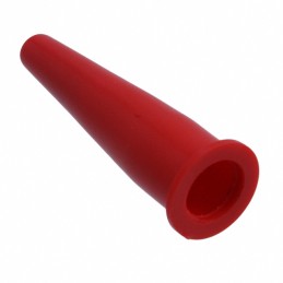 10 pcs : BU-90-2 - INSULATOR PVC RED GEOPHONE CLIP