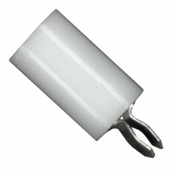 10 pcs : 6042 - PC TEST POINT JACK WHITE