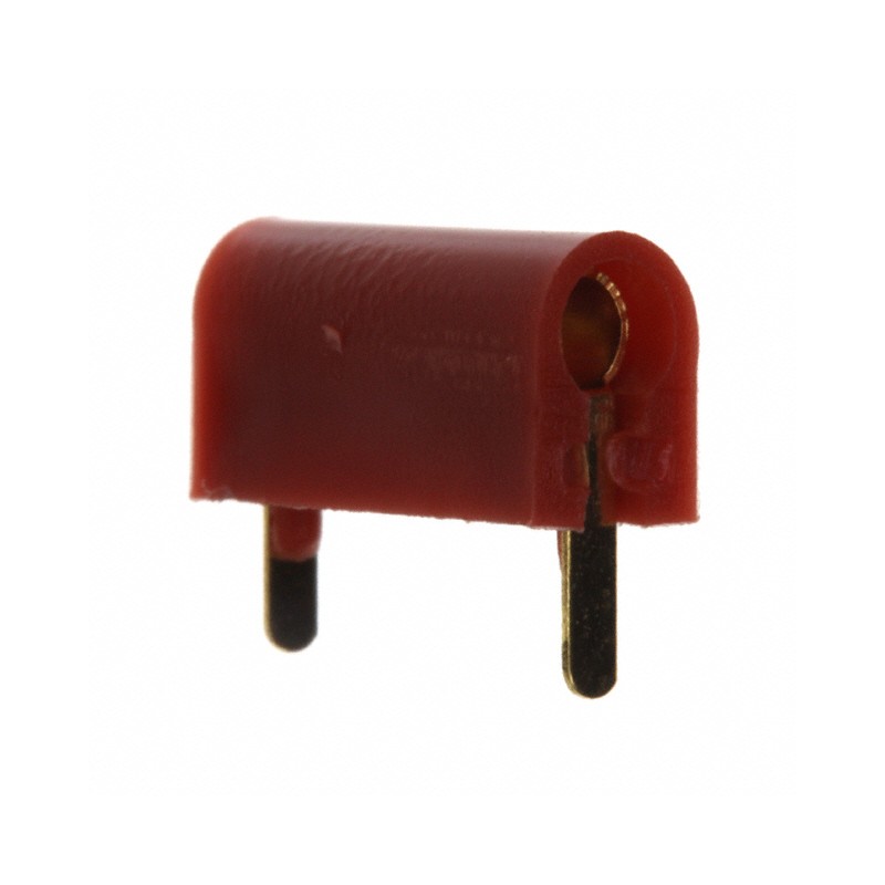 10 pcs : 6061 - PC TEST POINT JACK RED