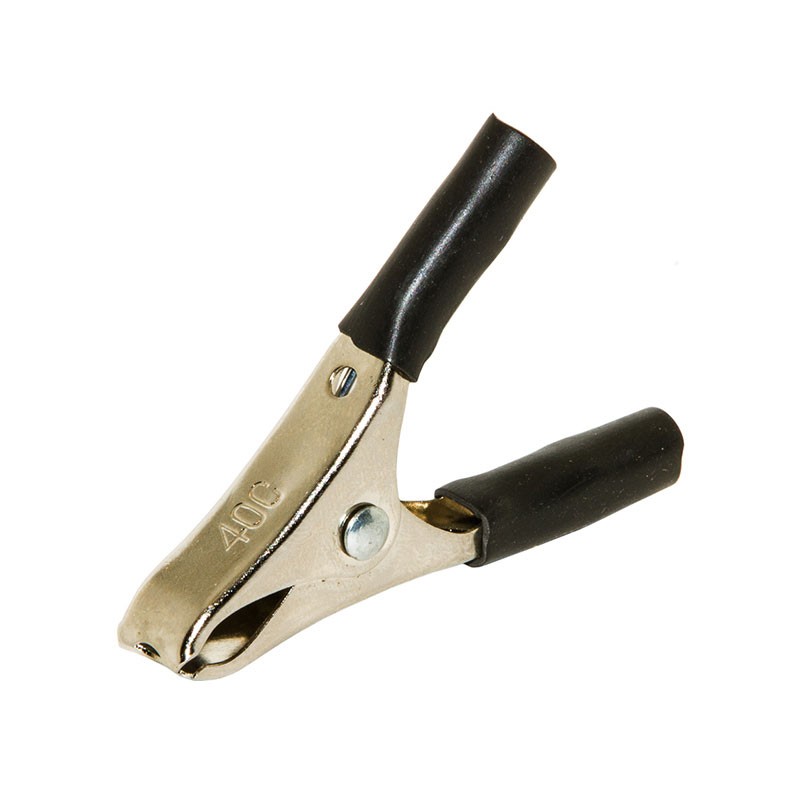 10 pcs : BU-40C-0 - BATTERY CLIP COPPER INSUL 20A