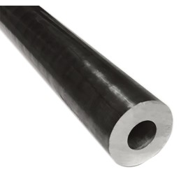 1 pcs - Round Phosphor Bronze Metal Tube, 2 1/2in OD, 1 1/2in ID, 13in L, 2.5in W, 1in Thickness
