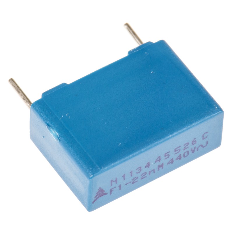5 pcs - EPCOS B81141 Polyester Film Capacitor, 440V ac, ±20%, 22nF, Through Hole