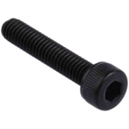 1 Box of 200 - RS PRO M4 x 20mm Hex Socket Cap Screw Black, Self-Colour Steel