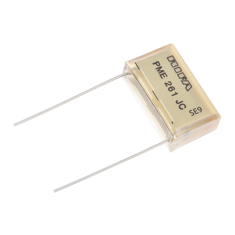 5 pcs - KEMET PME261 Paper Capacitor, 500 V ac, 1000V dc, ±10%, 47nF, Through Hole