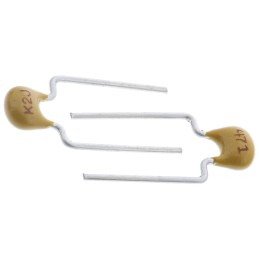 5 pcs - KEMET 470pF Multilayer Ceramic Capacitor MLCC, 200V dc V, ±5% , Through Hole