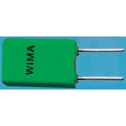5 pcs - WIMA FKP2 Polypropylene Film Capacitor, 63 V ac, 100 V dc, ±5%, 2.2nF, Through Hole