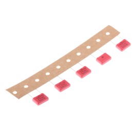 5 pcs - WIMA MKS4 Polyester Film Capacitor, 160 V ac, 250 V dc, ±10%, 100nF, Through Hole