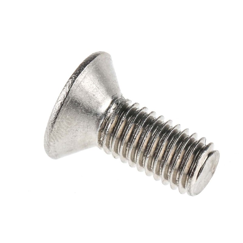 1 Box of 25 - RS PRO Plain Stainless Steel Hex Socket Countersunk Screw, DIN 7991, M8 x 20mm