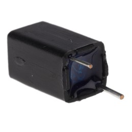 5 pcs - RS PRO Polystyrene Film Capacitor, 63V dc, ±1%, 1nF, Through Hole