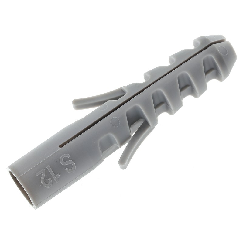 1 Box of 25 - Fischer Fixings Nylon Wall Plug, 60mm Length, 12mm Fixing Hole Diameter