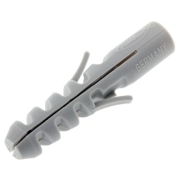 1 Box of 25 - Fischer Fixings Nylon Wall Plug, 60mm Length, 12mm Fixing Hole Diameter