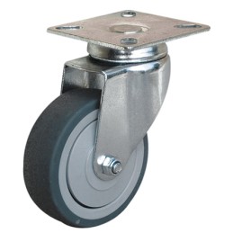 1 pcs - Guitel Hervieu Swivel Castor Wheel, 70kg Capacity, 100mm Wheel